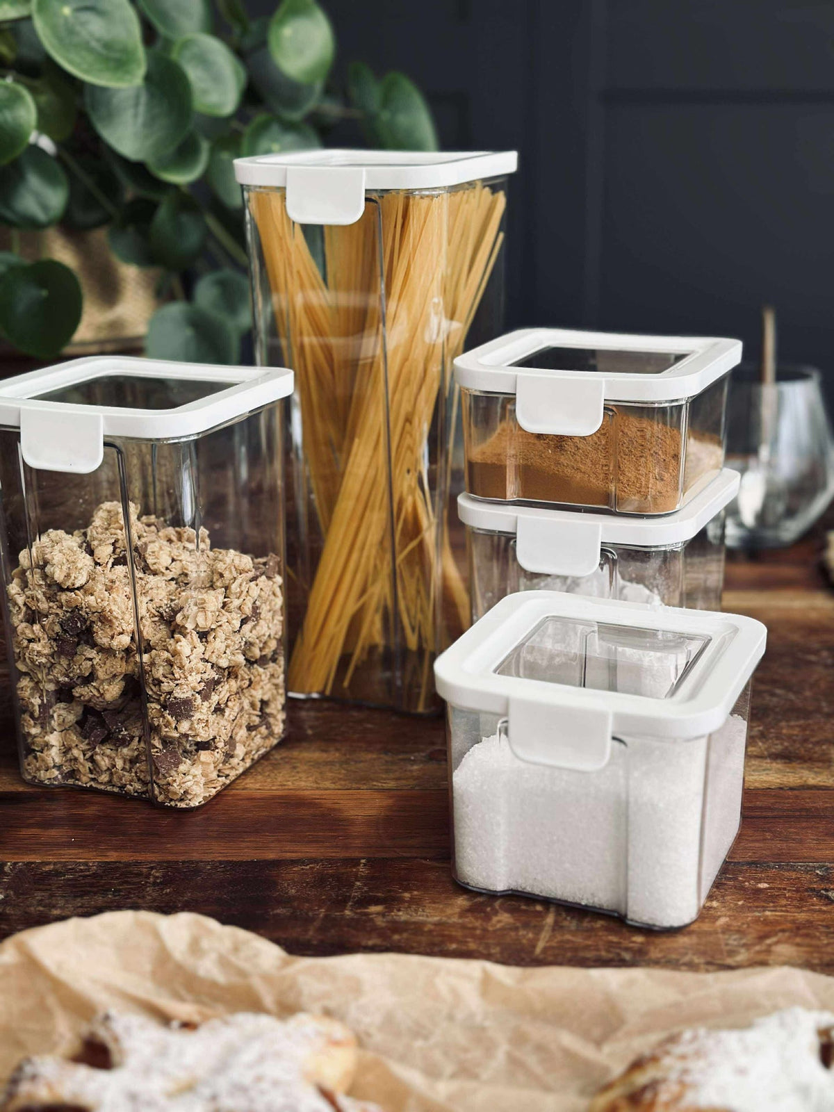 Opbergdozen – Set van 5 st.