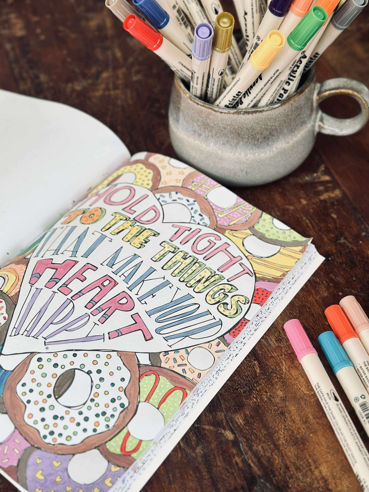 Tekenkleurboek voor volwassenen - Your Story Is Different