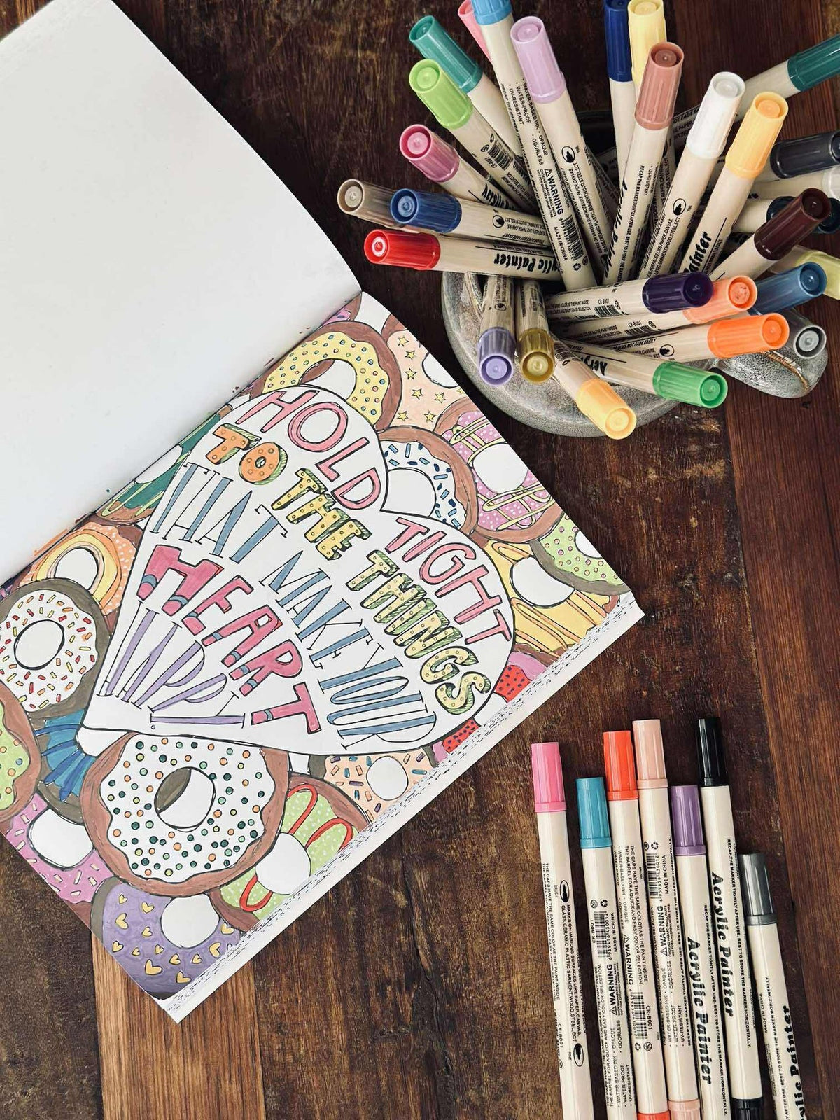 Tekenkleurboek voor volwassenen - Your Story Is Different