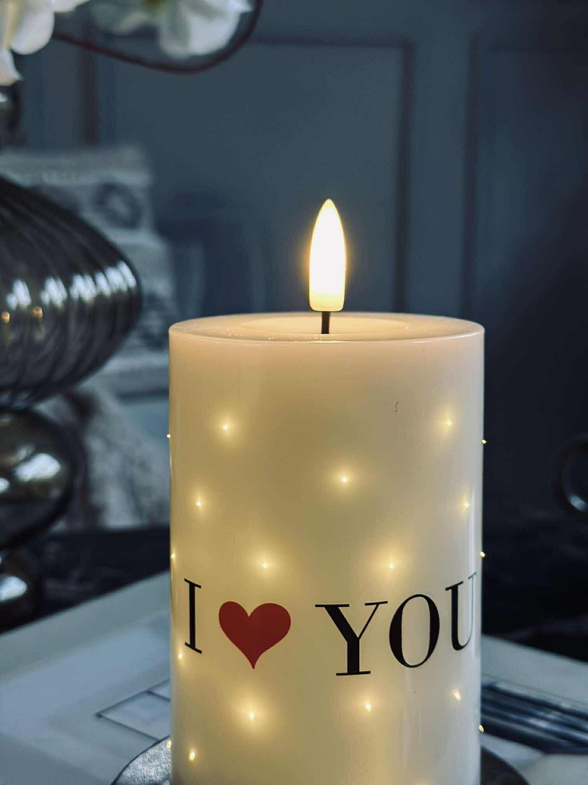 LED Blokkaars TWINKLE - Love
