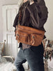 Bumbag Kaya - Cognac vlecht