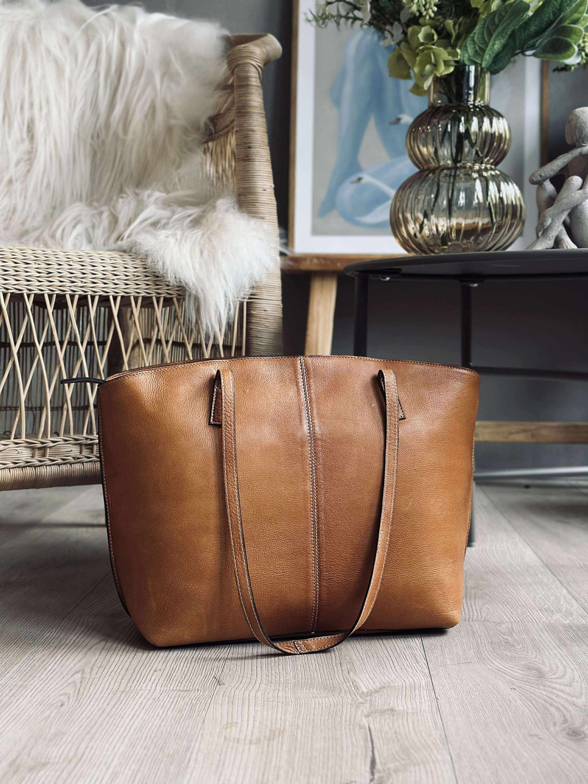 Work Bag - Malou Cognac