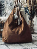Shopper suède - Caramel