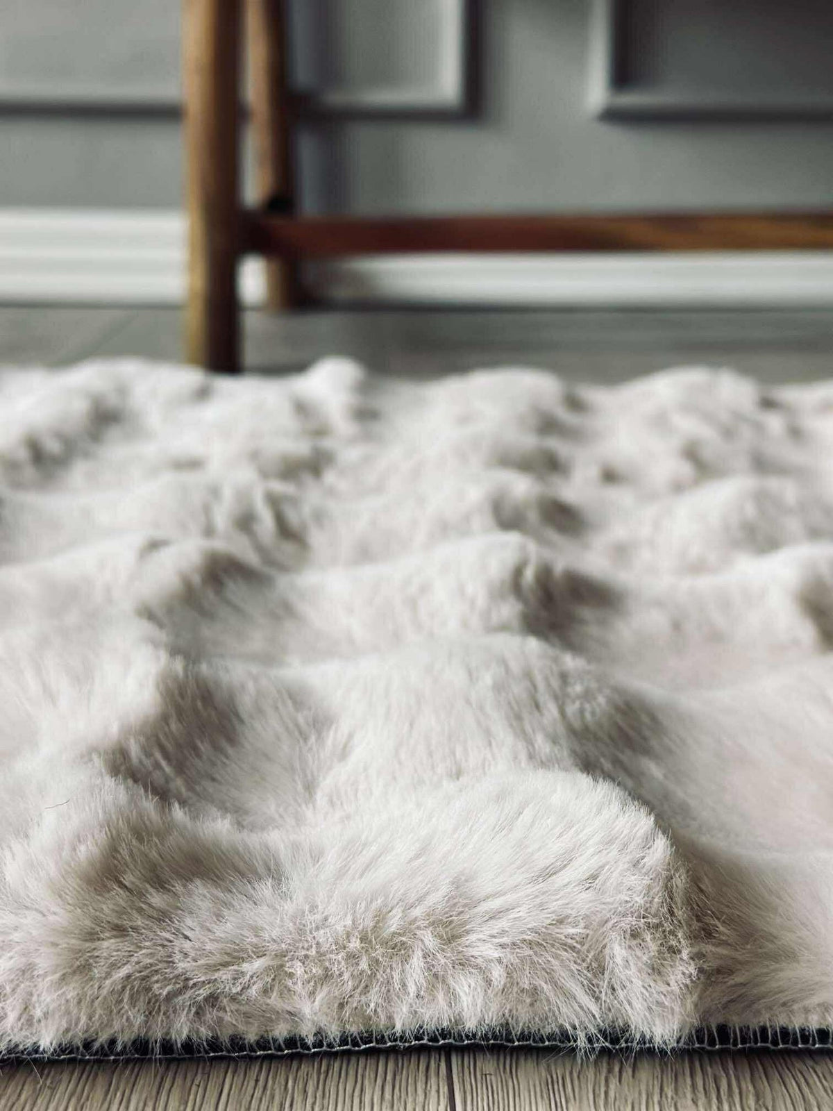 Vloerkleed Plys - 60x90 Beige