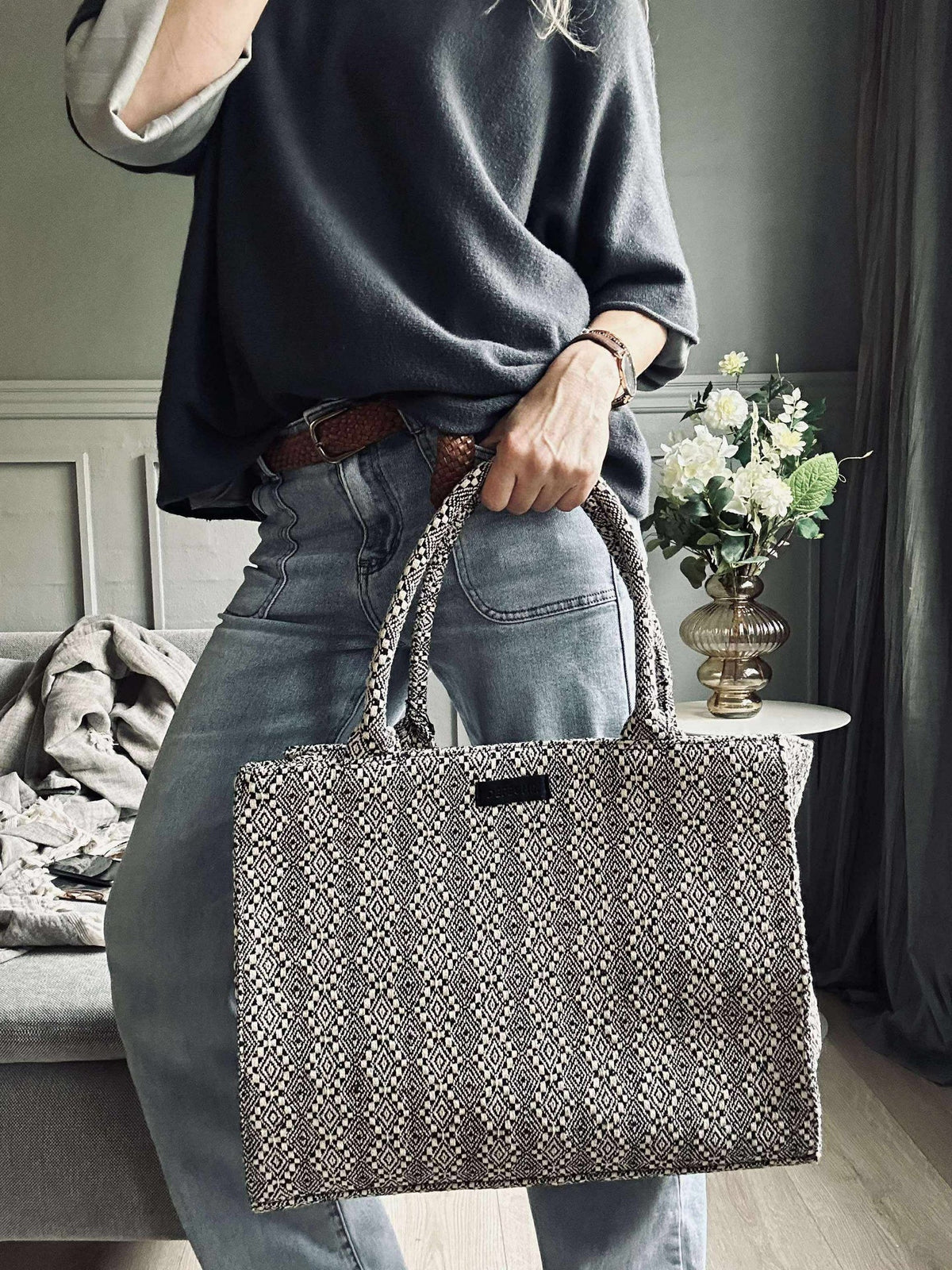 Shopper Julia - Gedecoreerd met exclusieve print