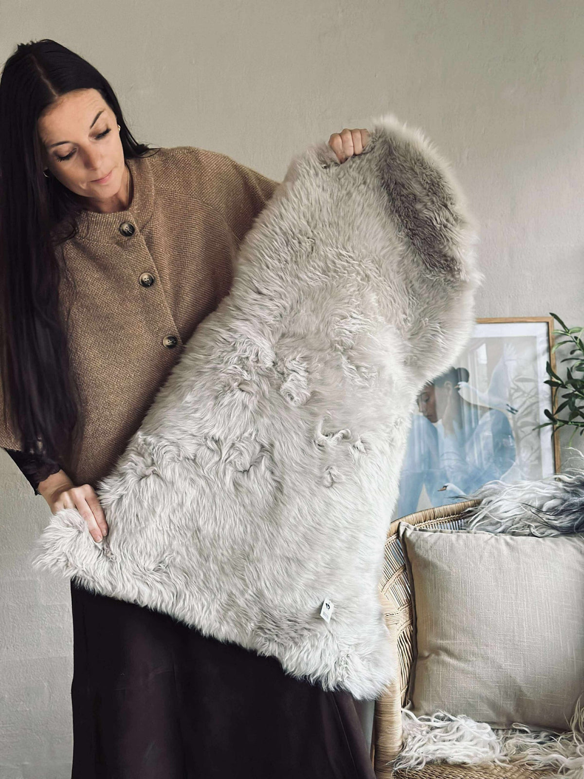 Schapenvacht Beige MIX