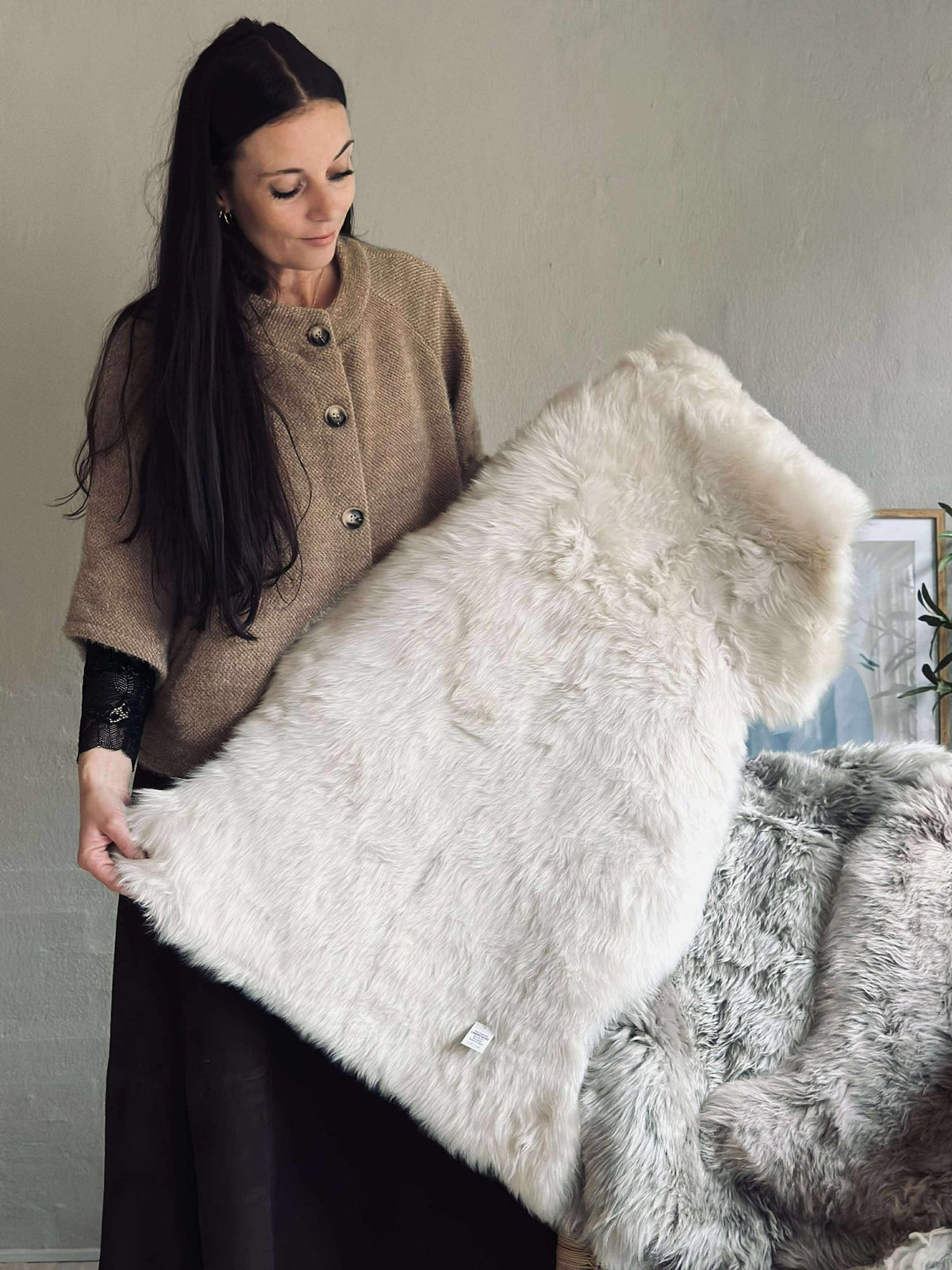 Schapenvacht Beige MIX