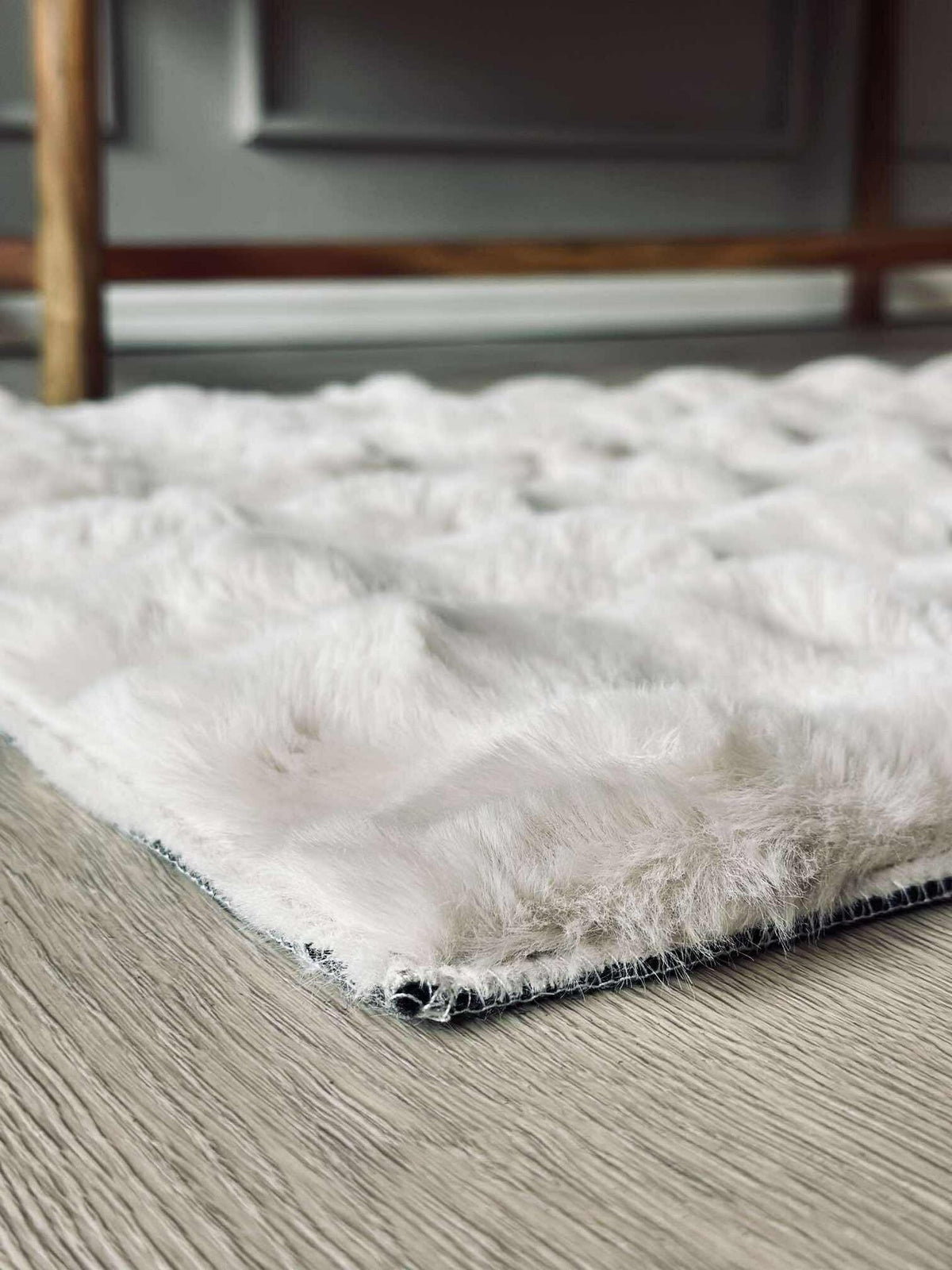 Vloerkleed Plys - 60x90 Beige