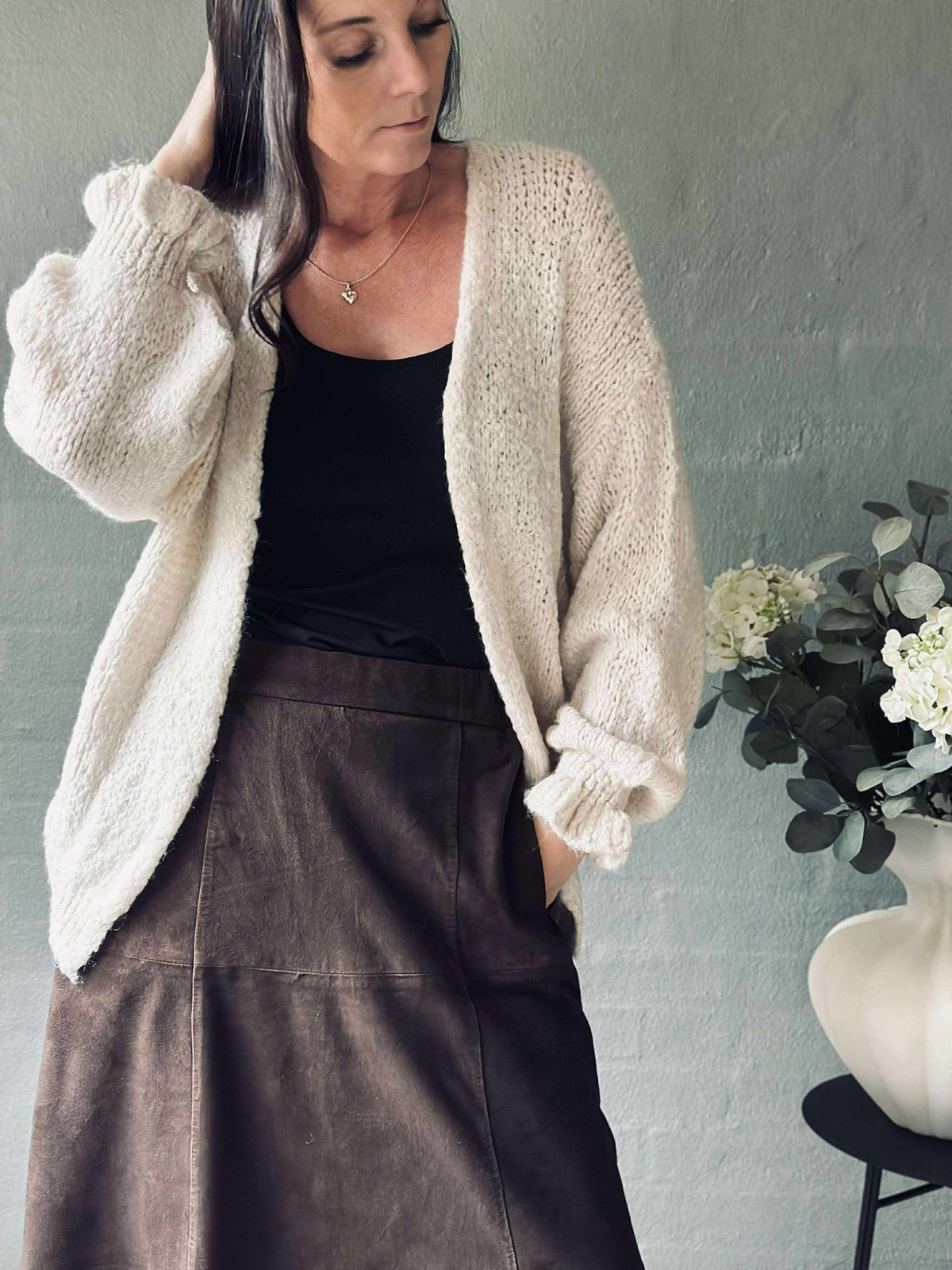 Cardigan Oversized - Off white