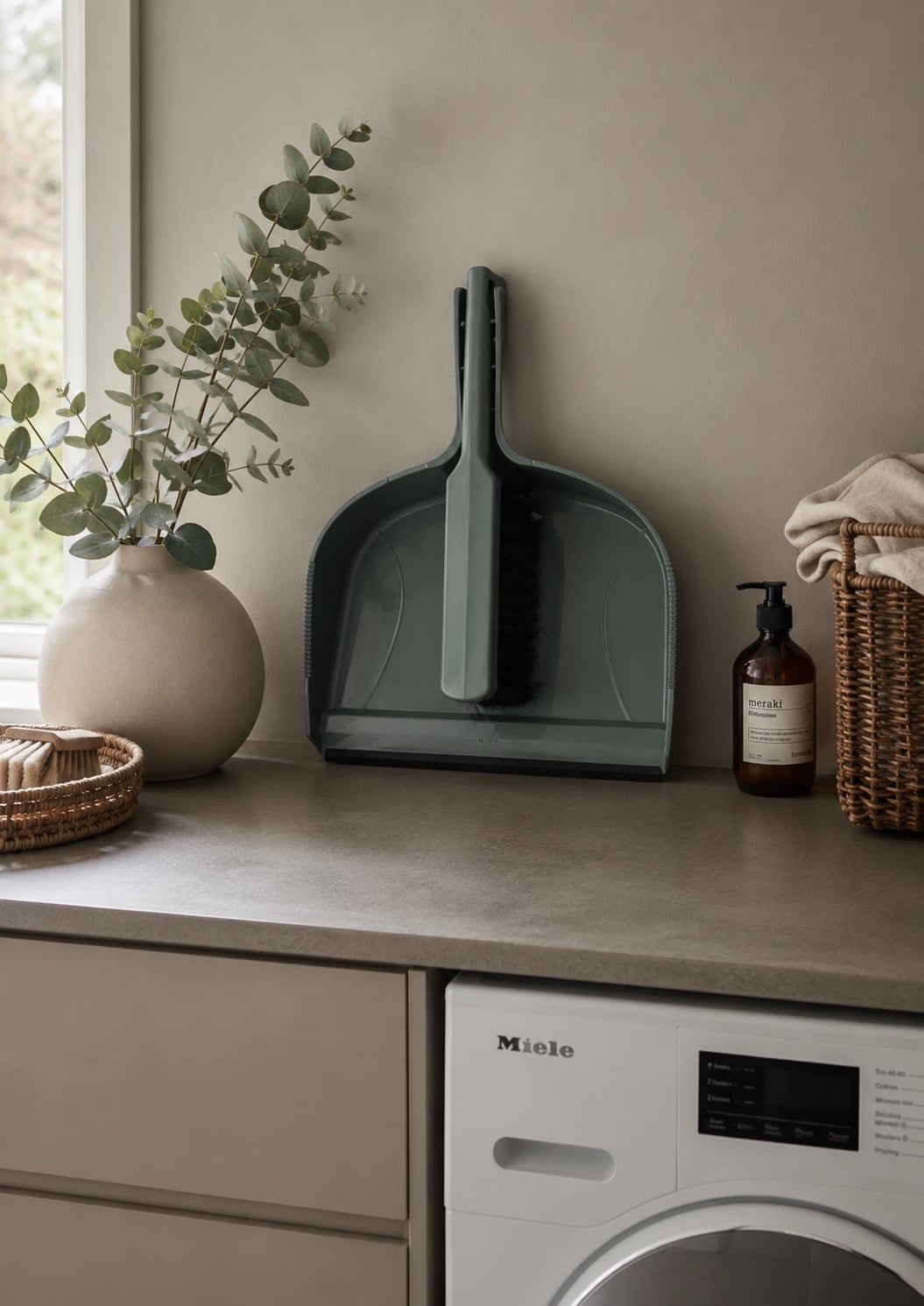 Stoffer en blik – BIG SIZE Recycling kunststof