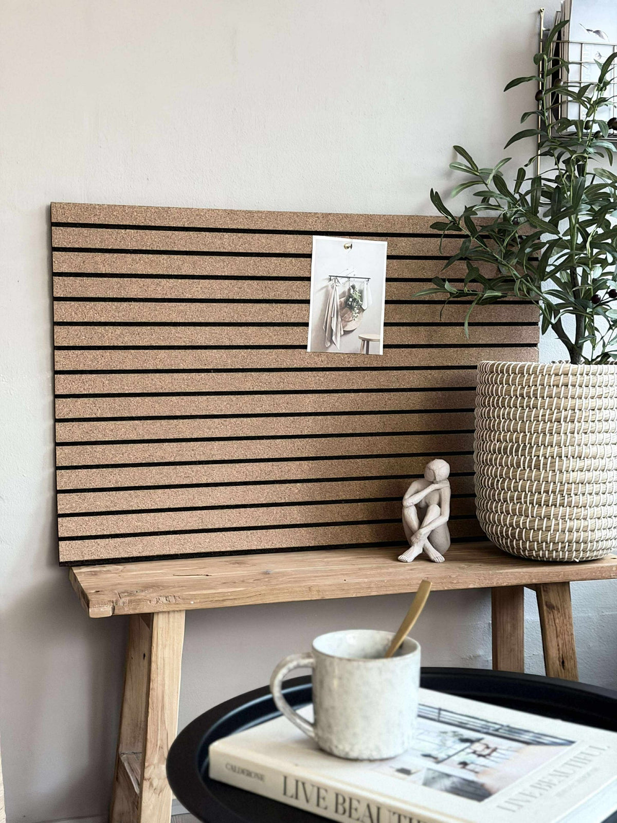 Kurkplaat met paneeleffect NEW Light - Geluidsdempend
