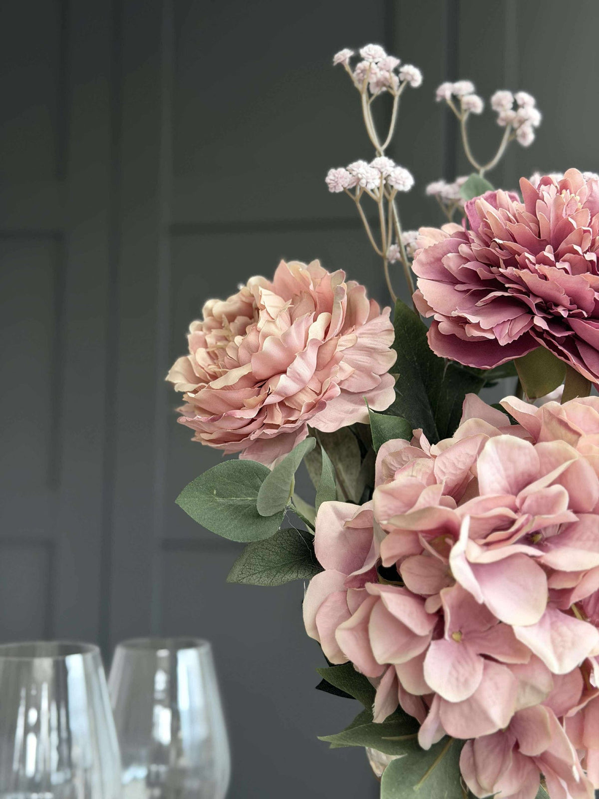 Boeket - Hortensia roze