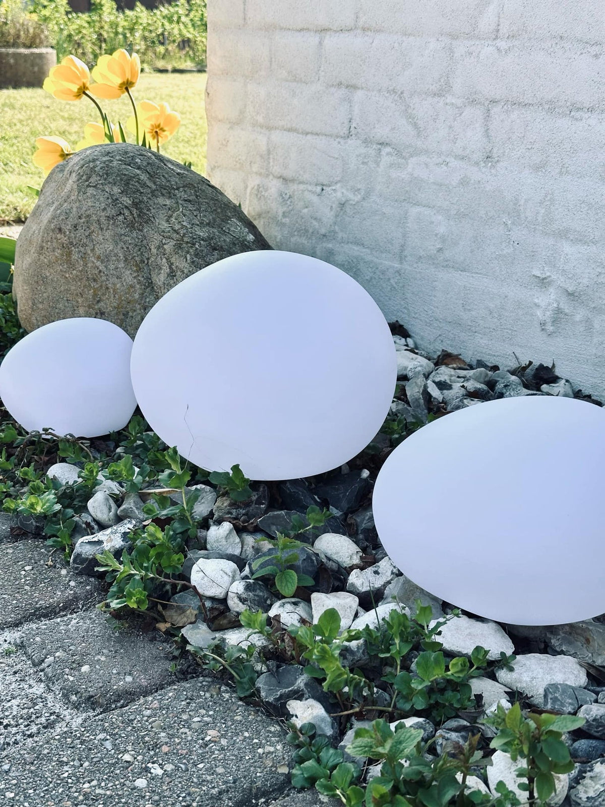 Solar stone - Set van 3 stuks