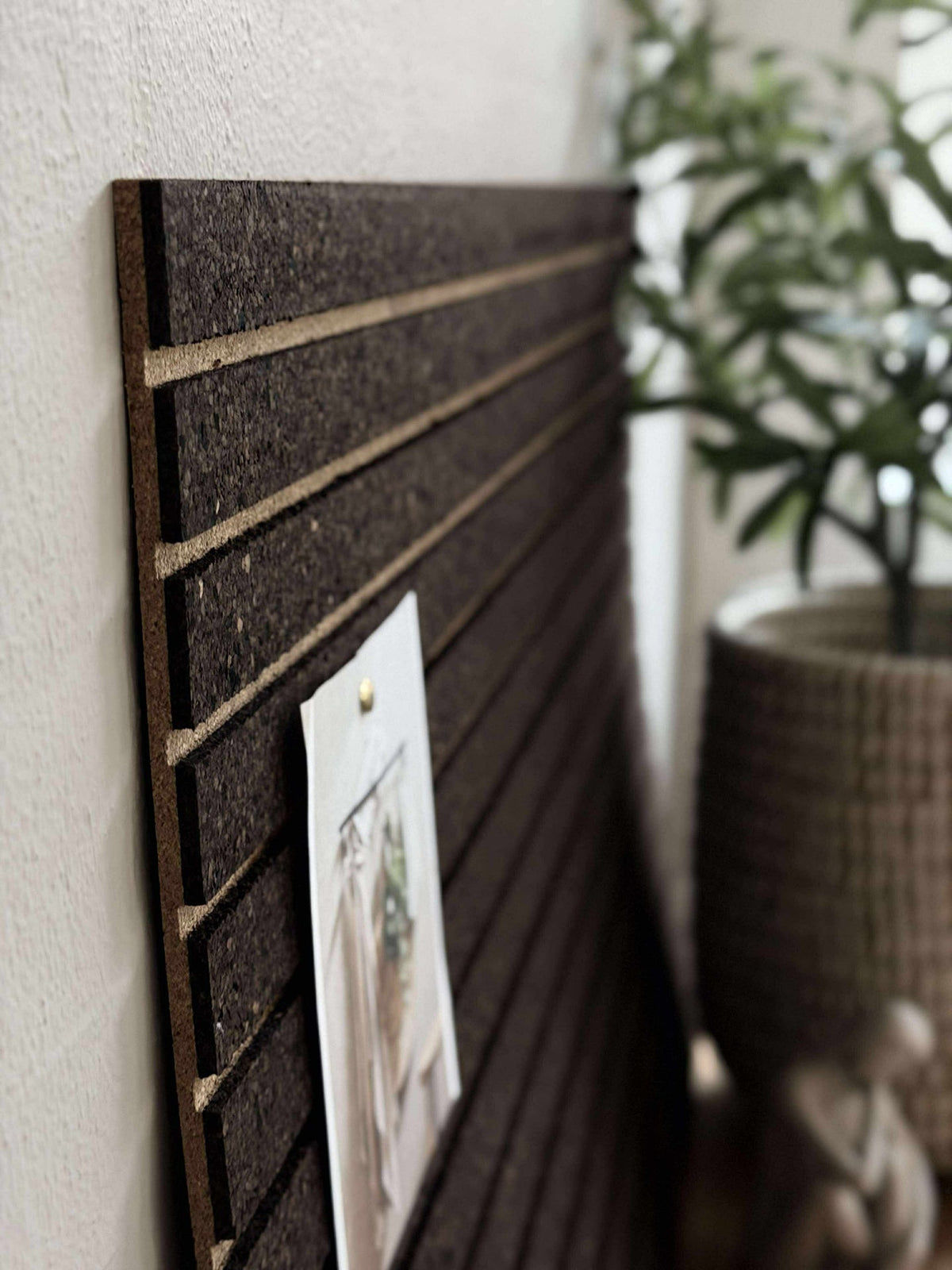 Kurkplaat met paneeleffect NEW Dark - Geluidsdempend