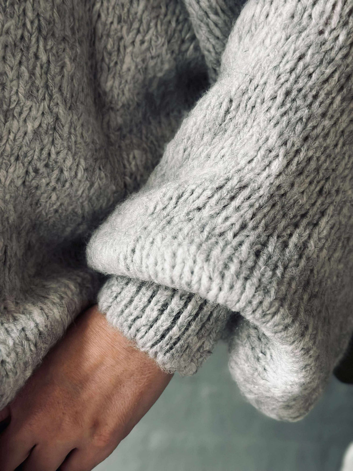 Cardigan met strikdetails - Grijs