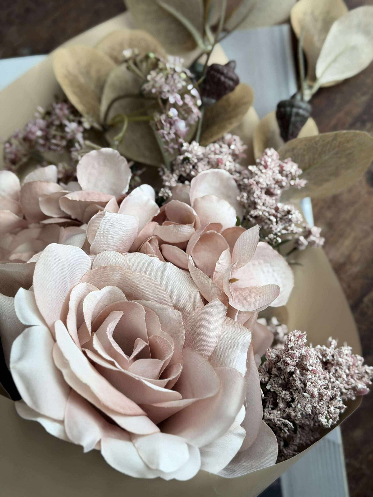 Boeket - Soft peach