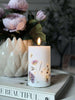 LED Blokkaars Flower TWINKLE - 12,5cm