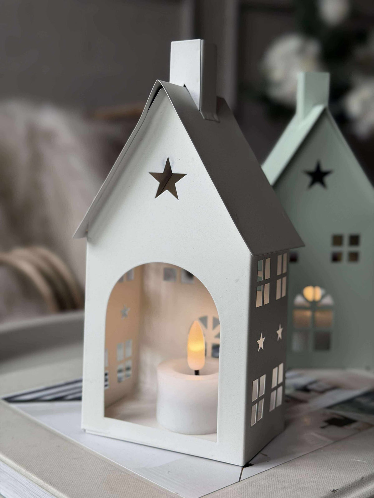 Licht huis - Wit of groen