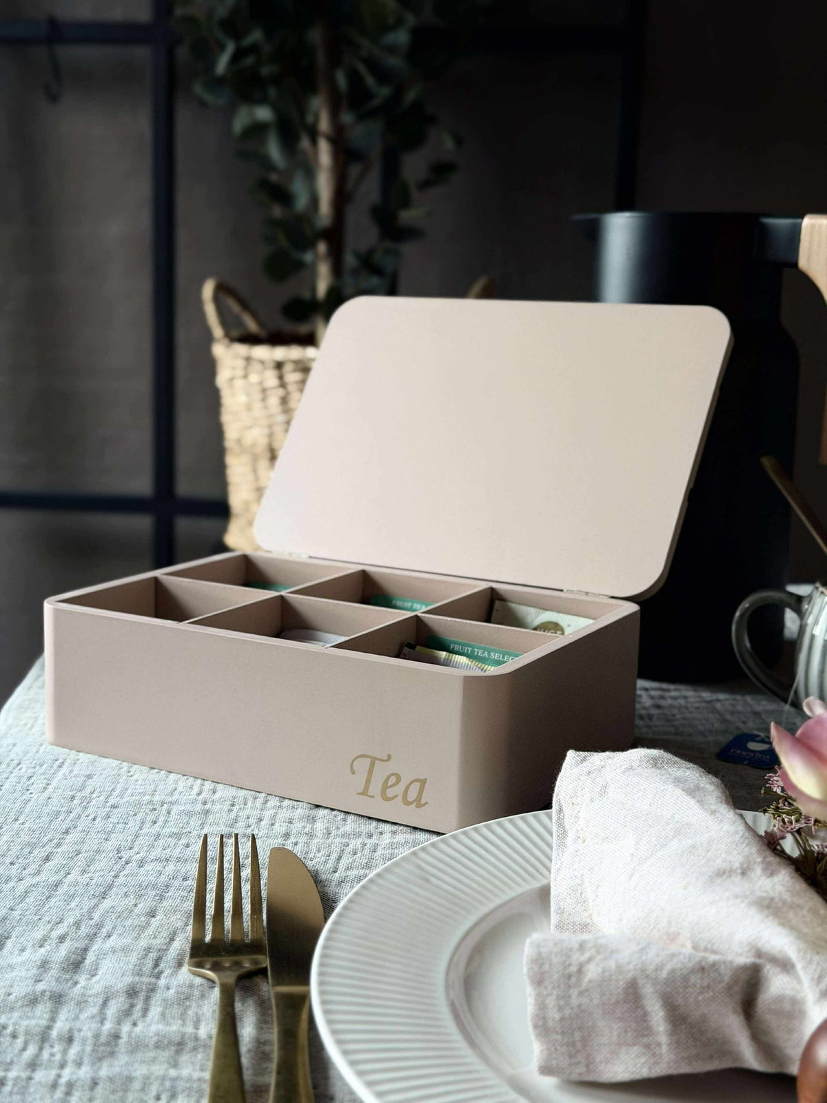 TEA doos - Crème of Roze