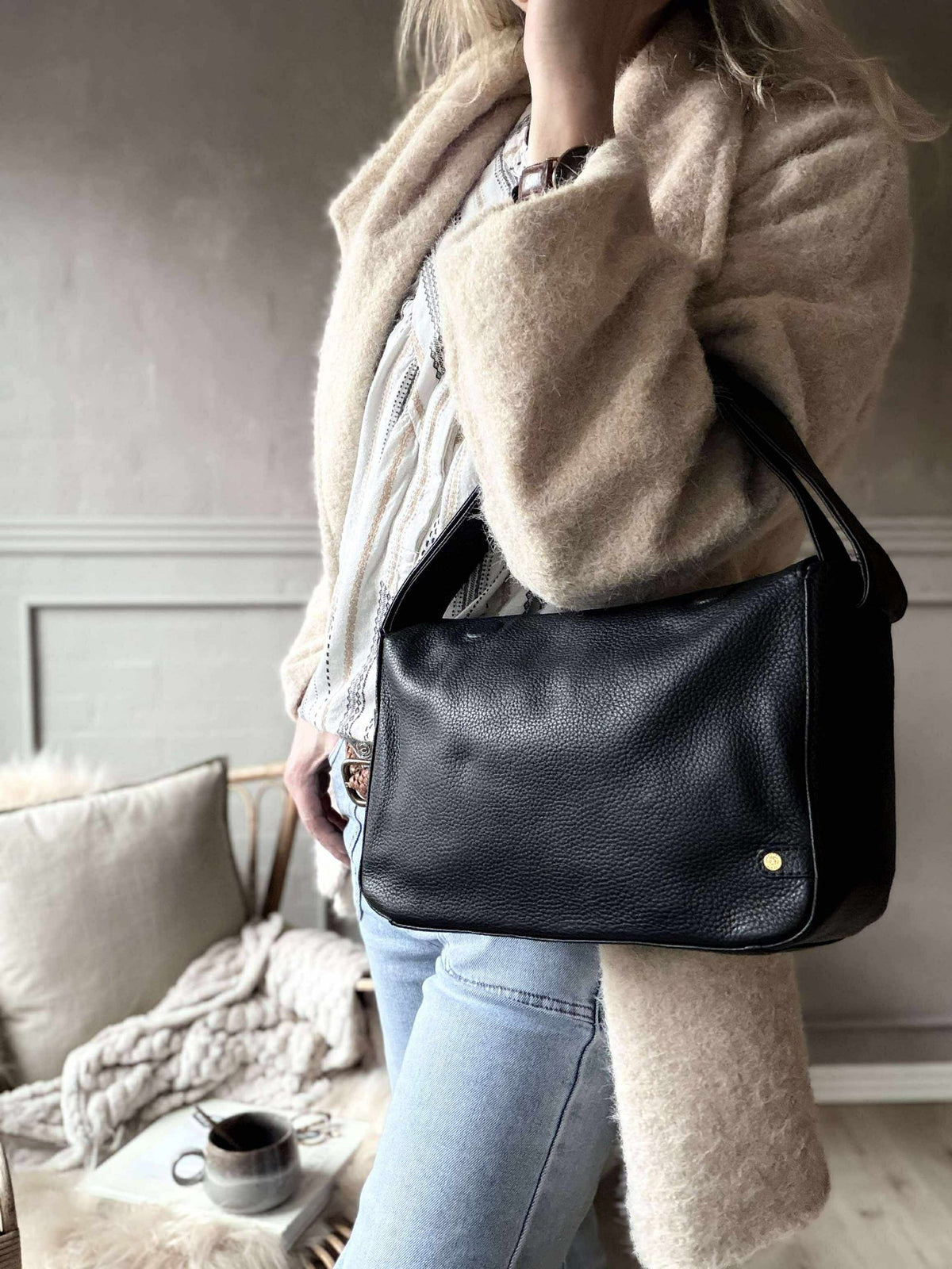 Schoudertas Dalia - Black