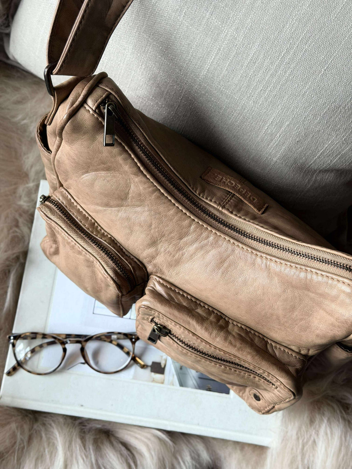 Schoudertas Sienna - Camel