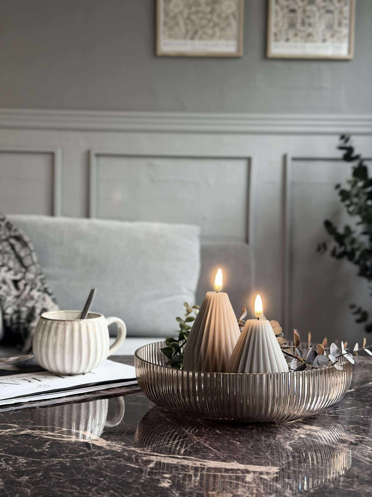 Schaal voor decoratie of levensmiddelen - Goud