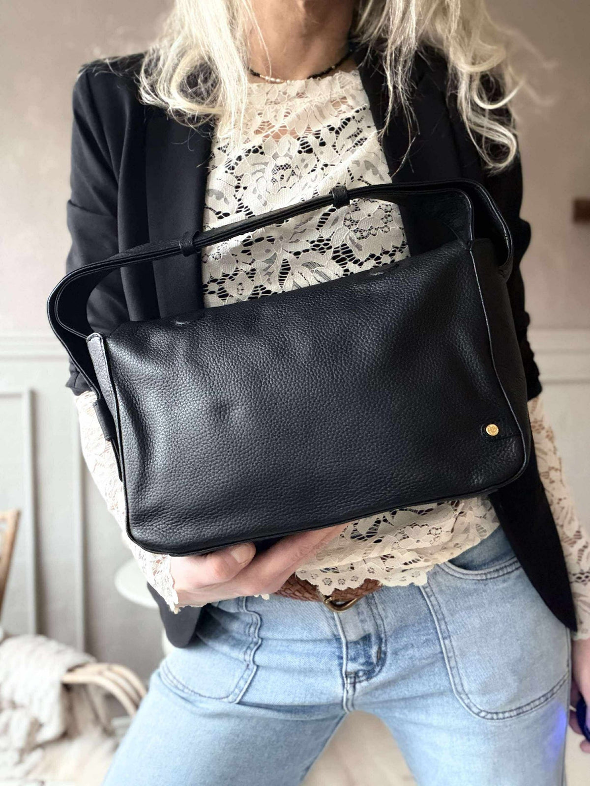 Schoudertas Dalia - Black