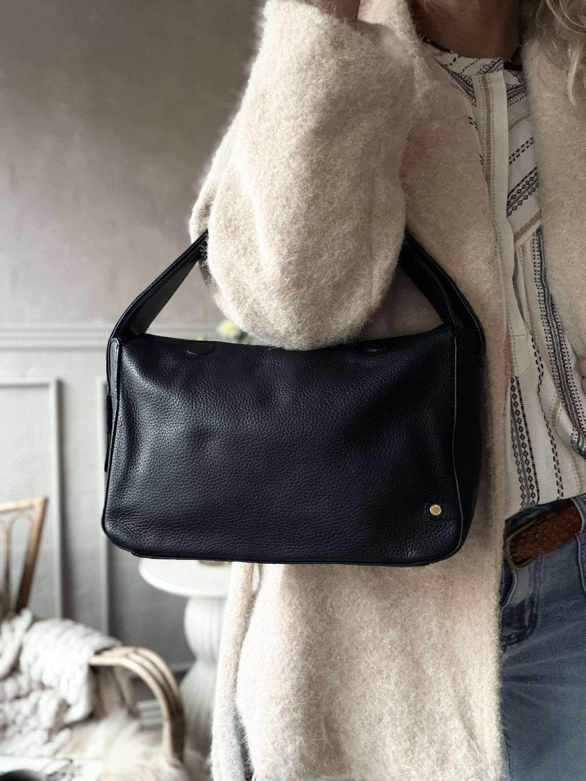 Schoudertas Dalia - Black