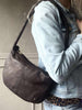 Handtas met mooie gevlochten band - Brown