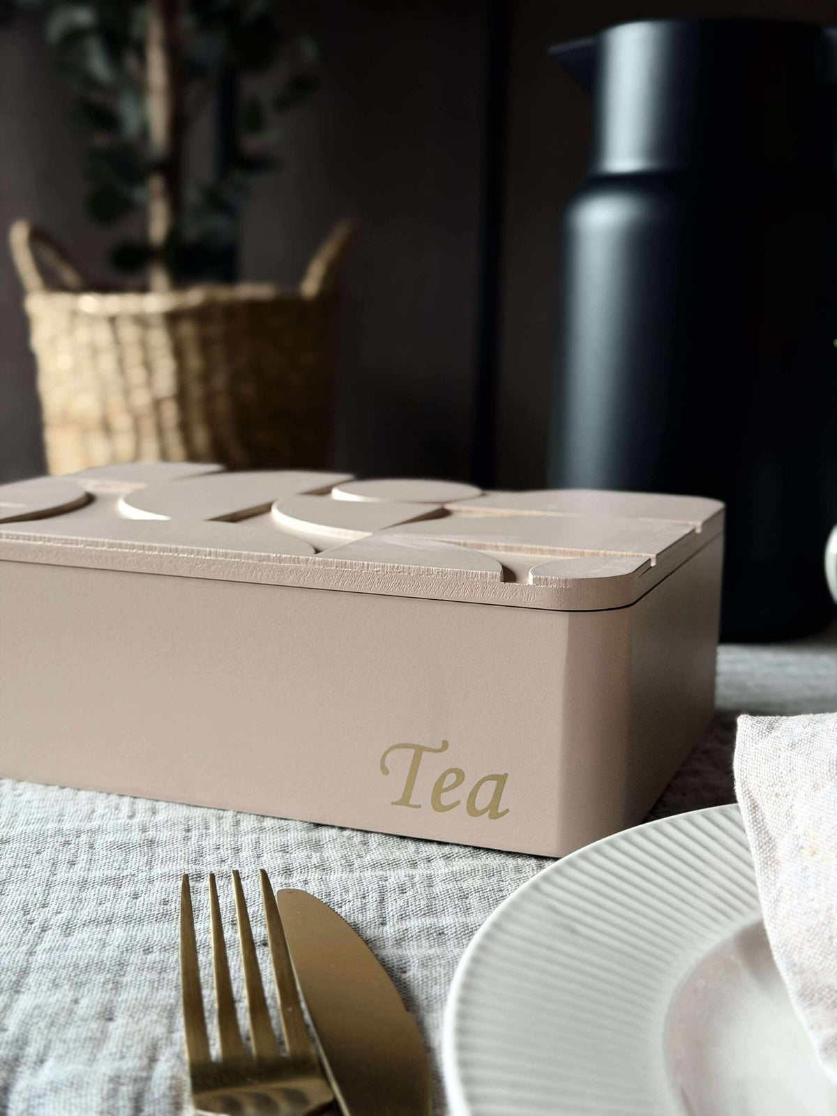 TEA doos - Crème of Roze