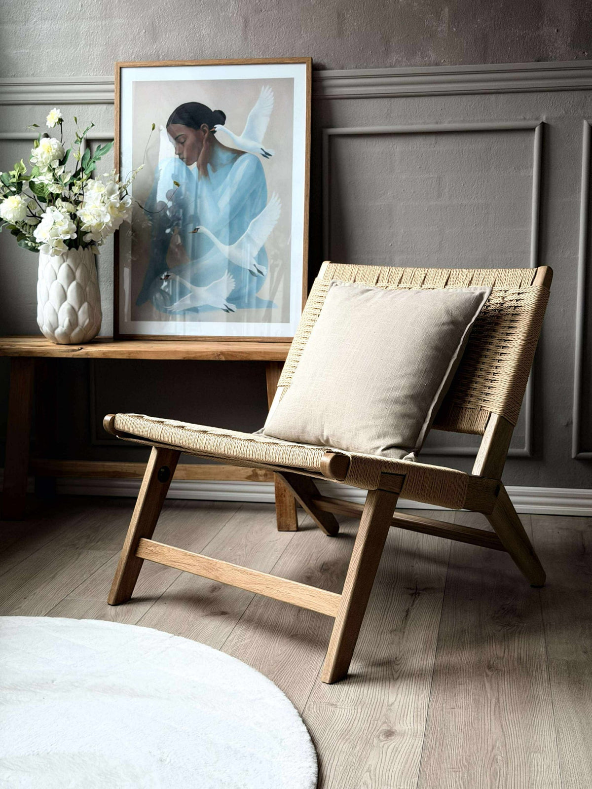 Loungestoel - Eik