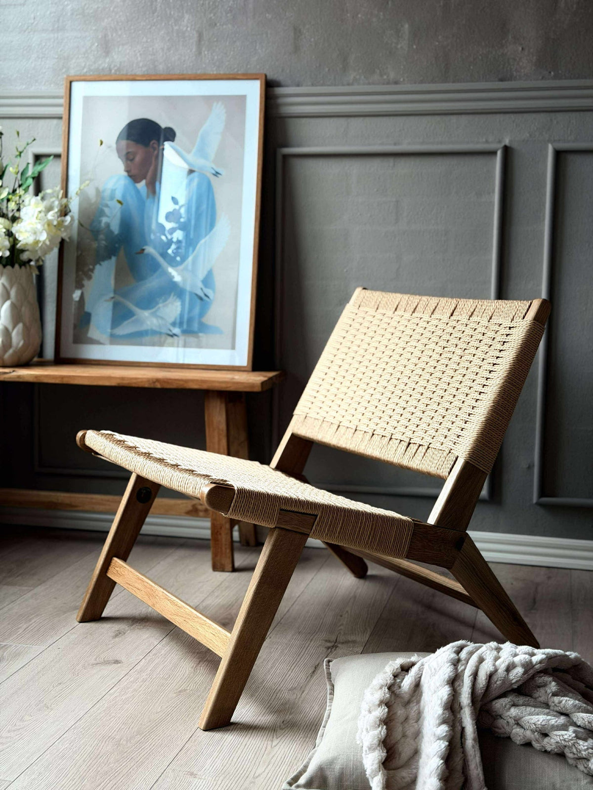 Loungestoel - Eik