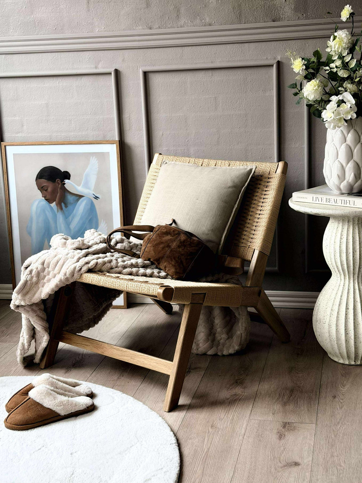 Loungestoel - Eik