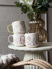 Mok met bloemen  - MIX