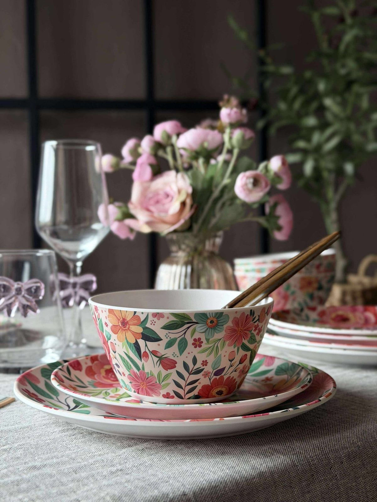 Bord flower melamine