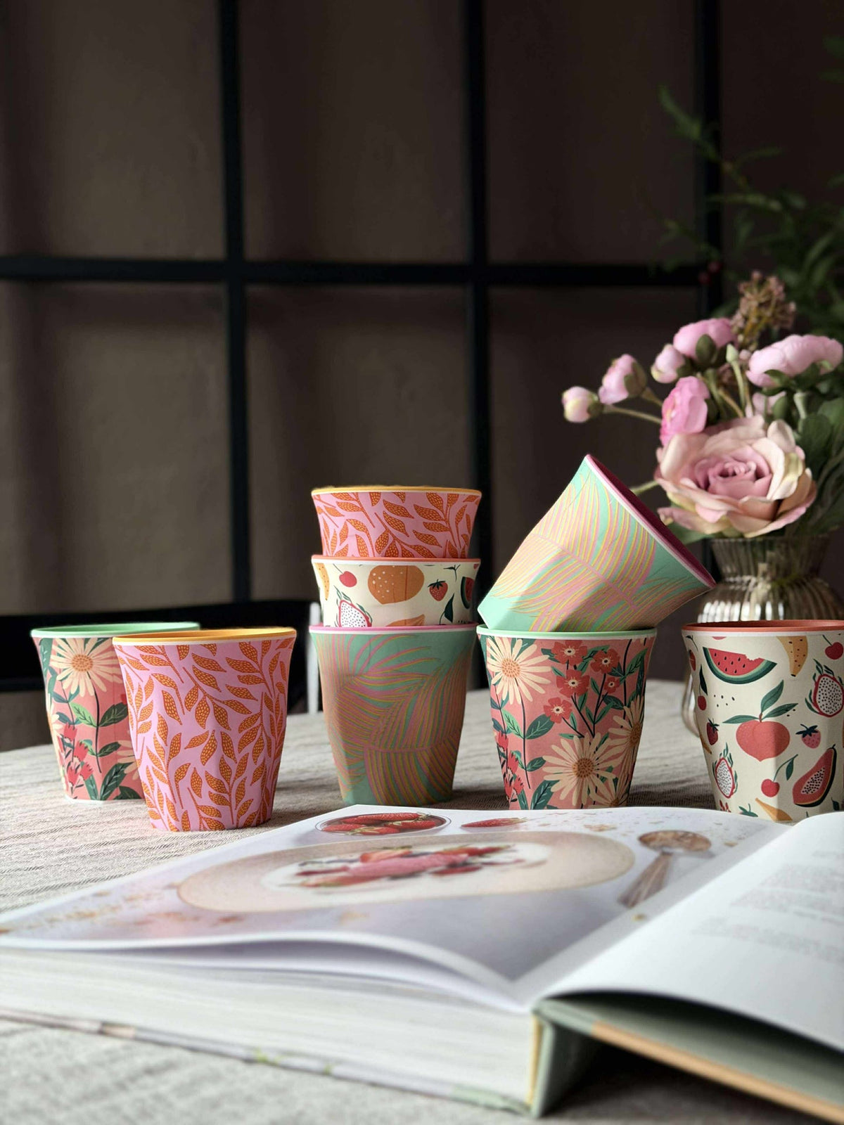 Mok flower Melamine - Mix
