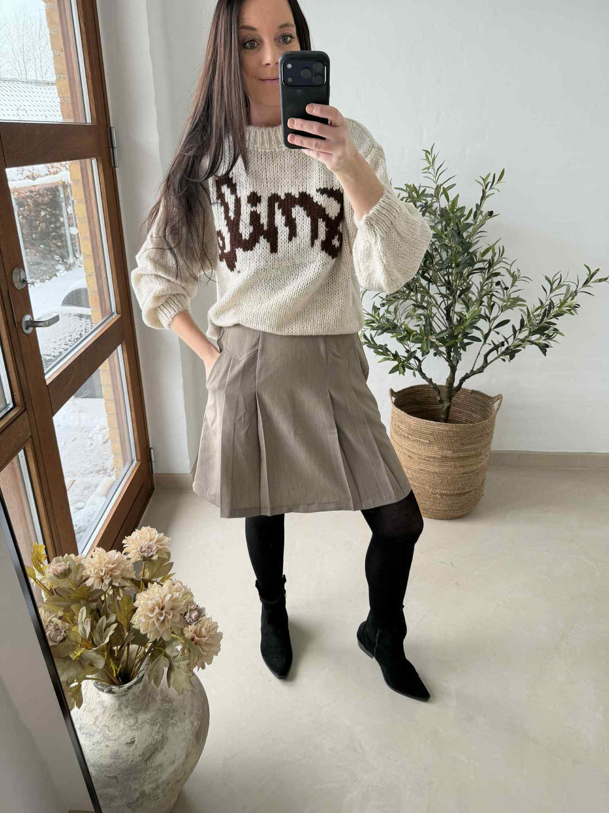 Trui Smile - Beige