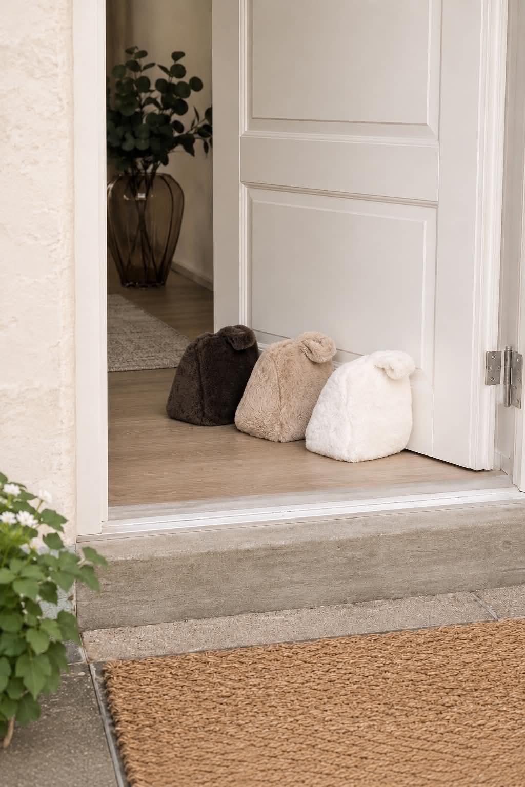 Deurstopper pluche - Meerdere kleuren
