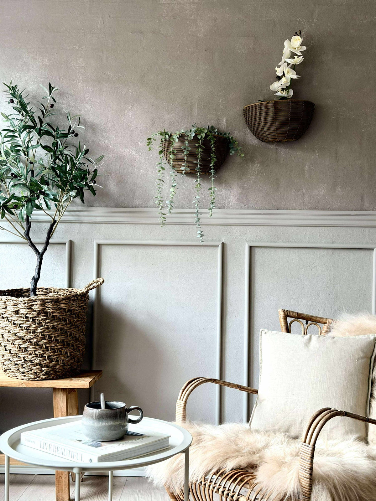 Plantenmand Rotan