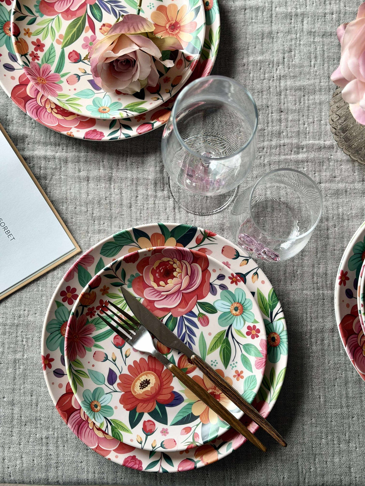 Bord flower melamine