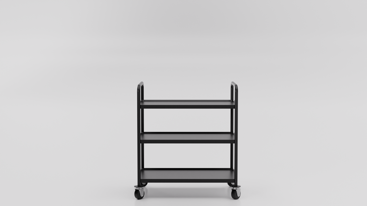 Serveerwagen 3 planken