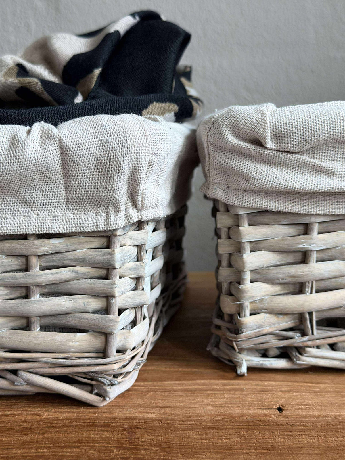 Manden voor opbergen - Set van 4