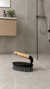 Borstel met bamboe steel