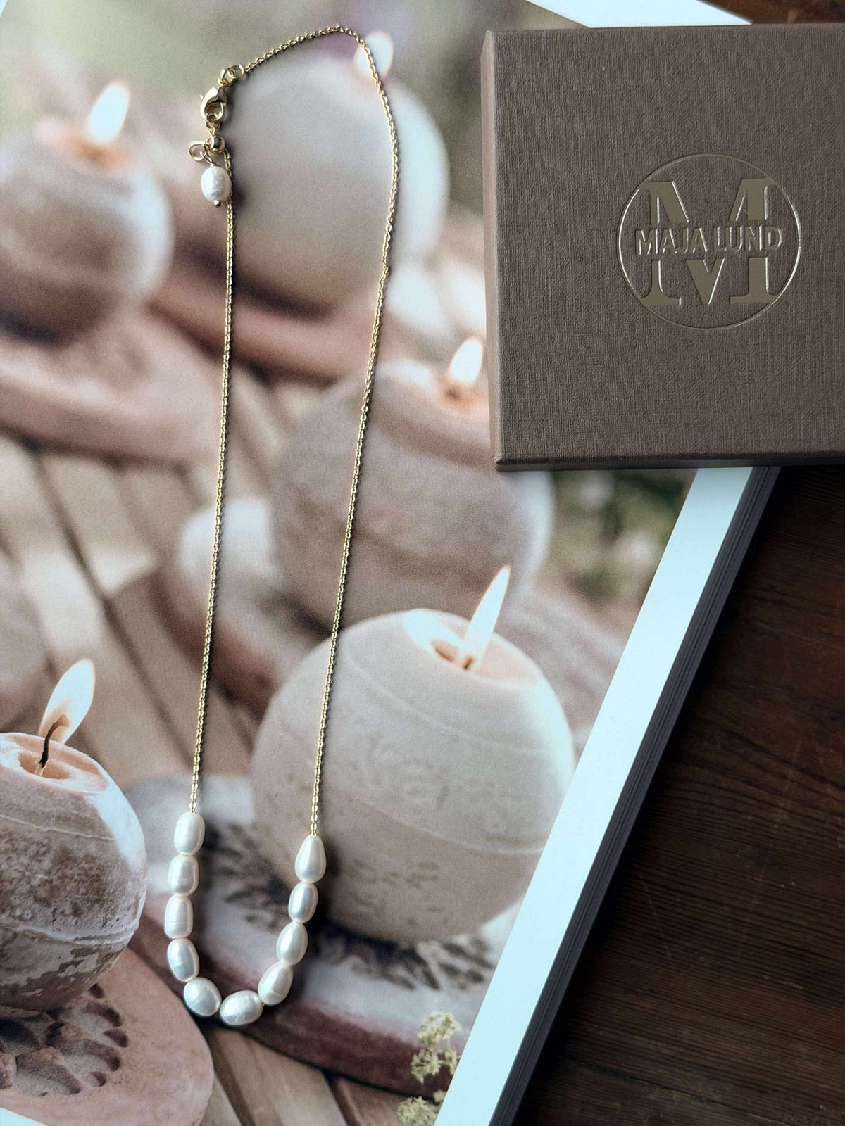 Ketting Sophia - met zoetwaterparels