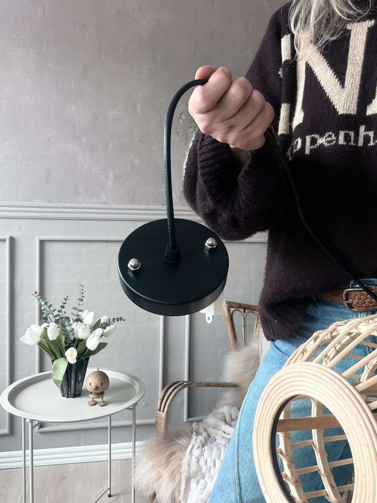 Lamp Bamboe - Ø 28 cm