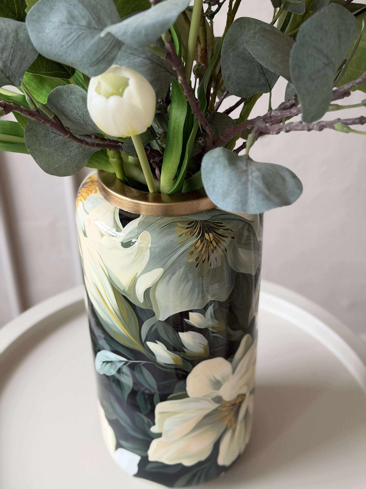 Vaas - Bloemenprint 30 cm