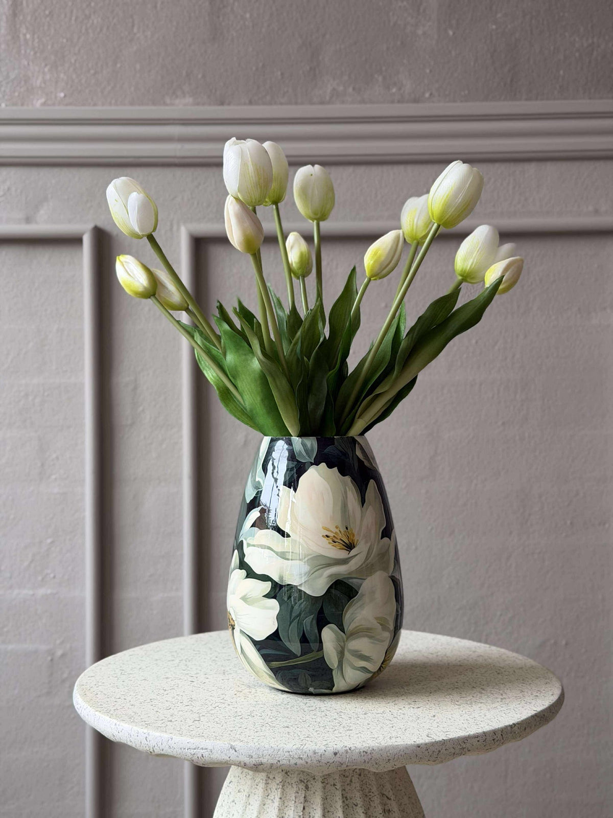 Vaas - Flower print 20 cm
