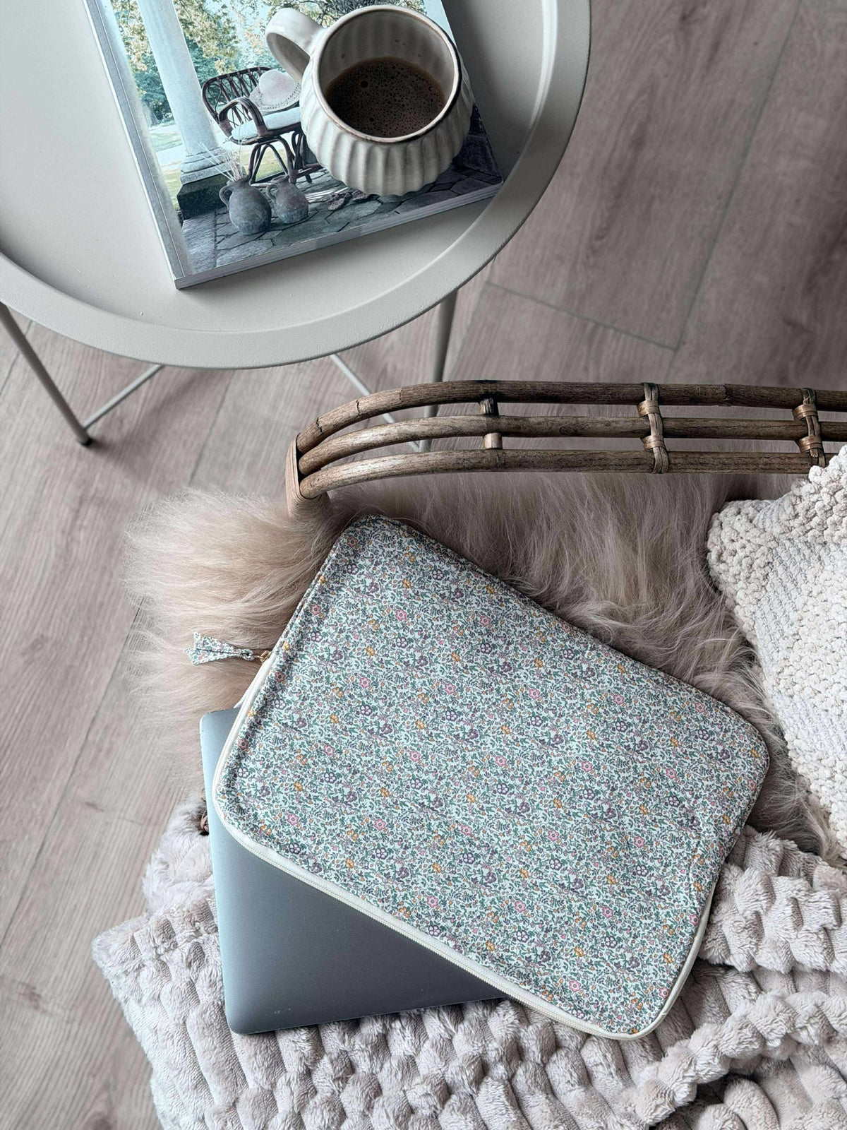 Sleeve voor iPad / laptop - Bloemen