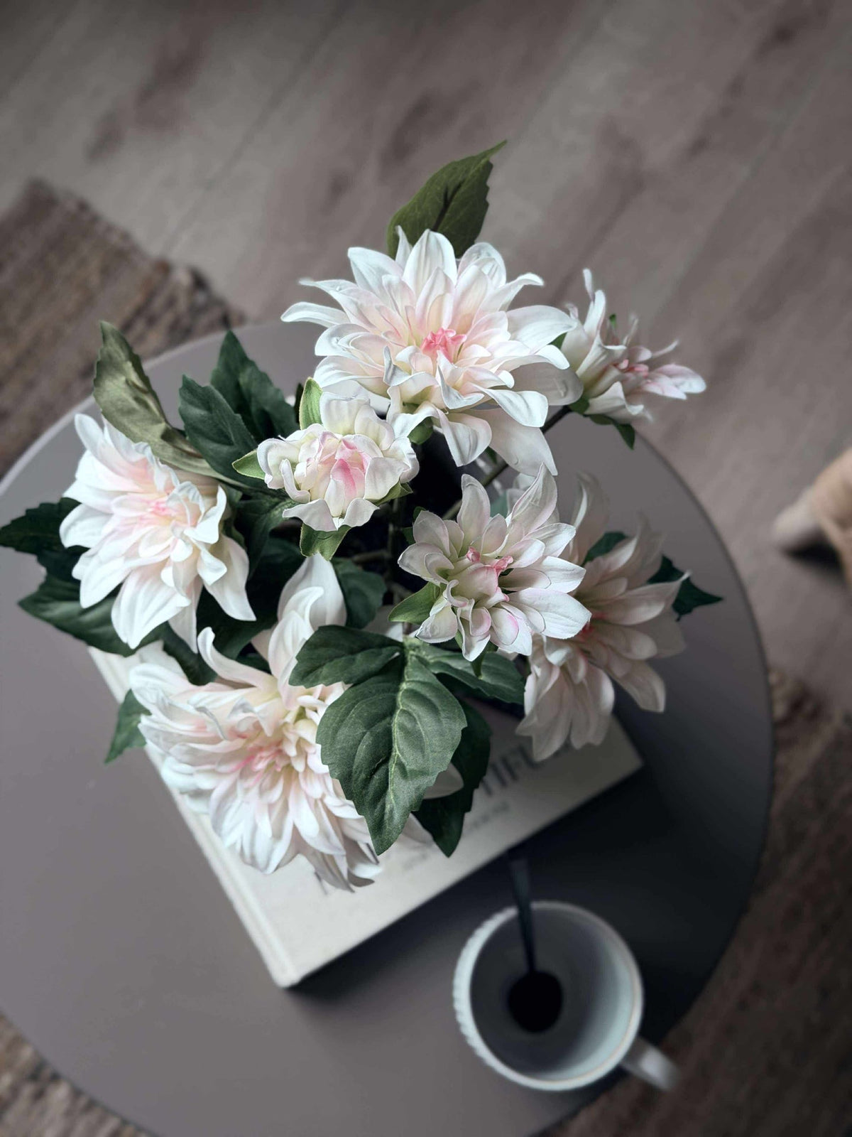Dahlia in pot - Wit