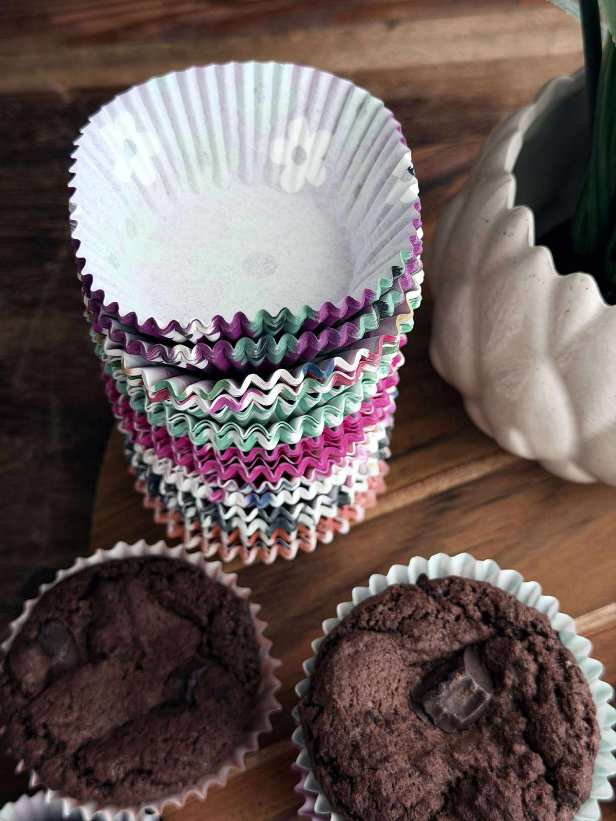 Muffinvormpjes 60 st - Color mix